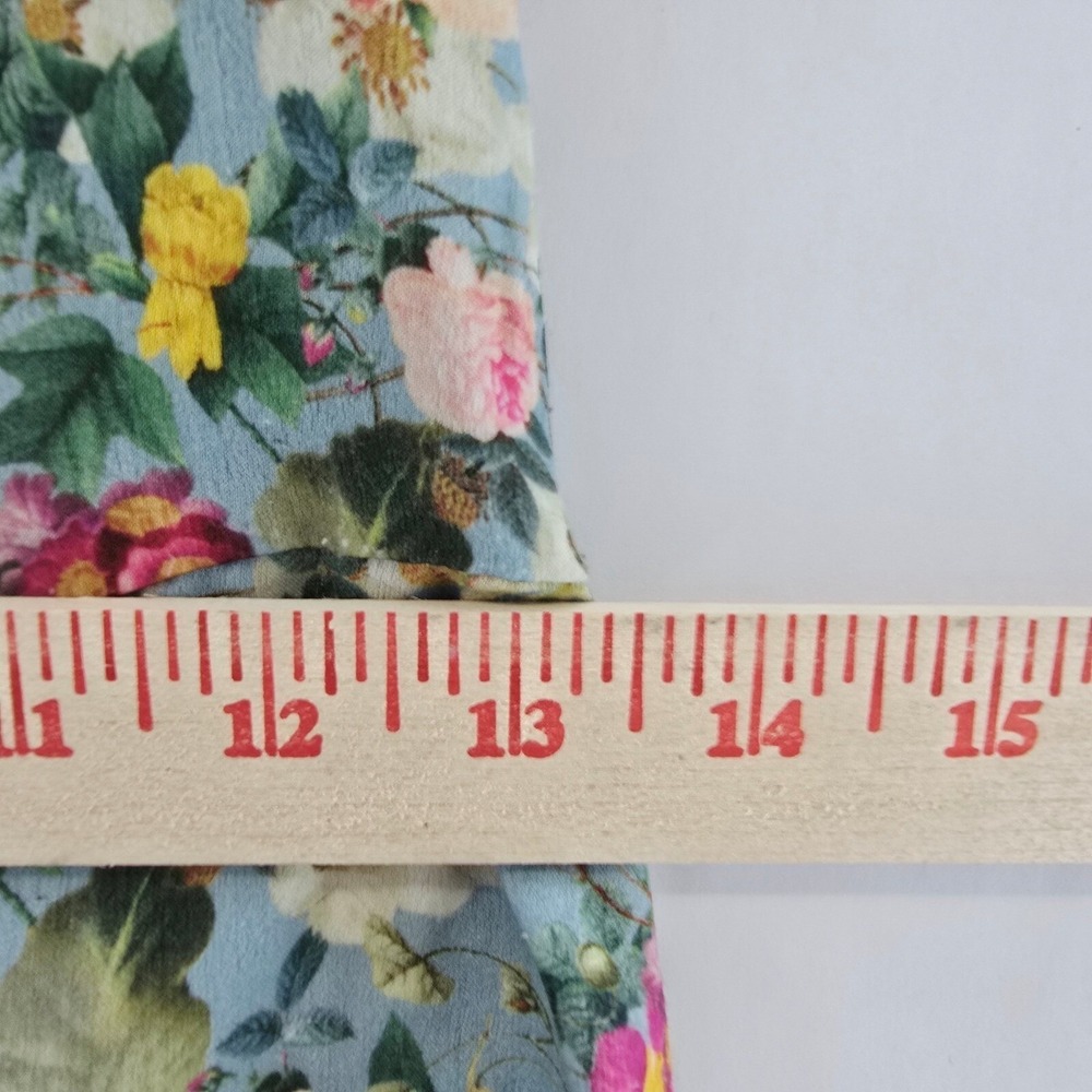 Zara Floral Mini Dress Womens M Forest Fairy Prairiecore Whimsical Coquette Y2K - Picture 8 of 13
